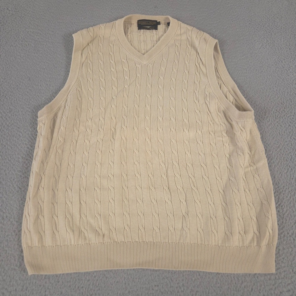 VTG Donald J. Trump Pullover Mens L Sweater Signature Collection Mercerized 90s